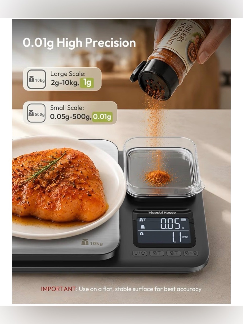 FS03 Digital Kitchen Scale (NIB) - Picture 7 of 15